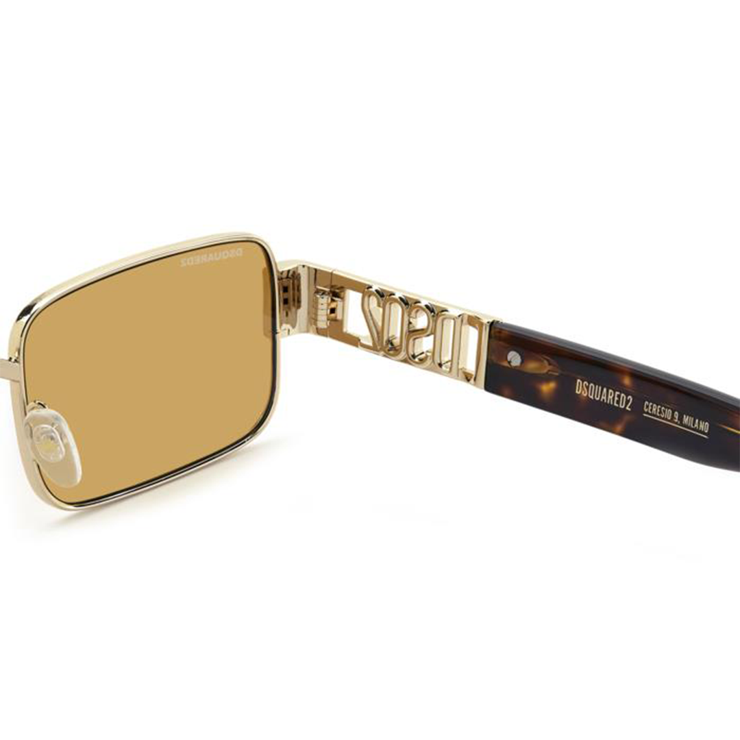 DSquared2 D2 0156/S-J5G‐ALTIN Unisex Güneş Gözlüğü