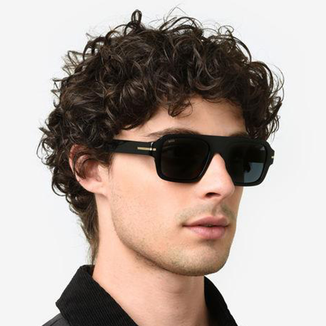 Hugo Boss BOSS 1595/S-807‐SIYAH Erkek Güneş Gözlüğü