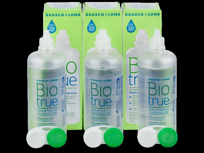 Biotrue 120ml +120ml + 120ml (3lü paket) Çok Amaçlı Solüsyon