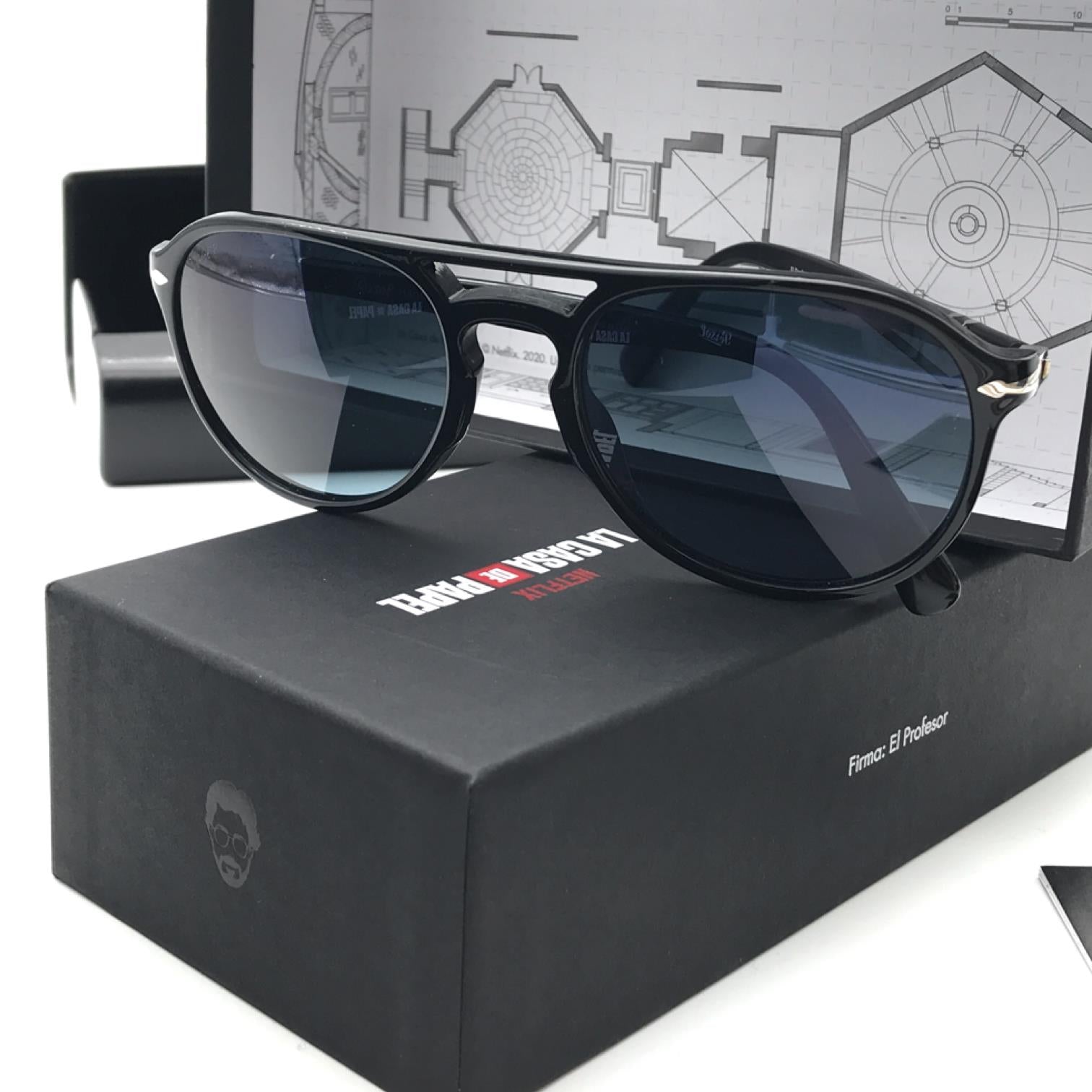 Persol po3235-s 95/s3 el profesor-sergıo Unisex Güneş Gözlük