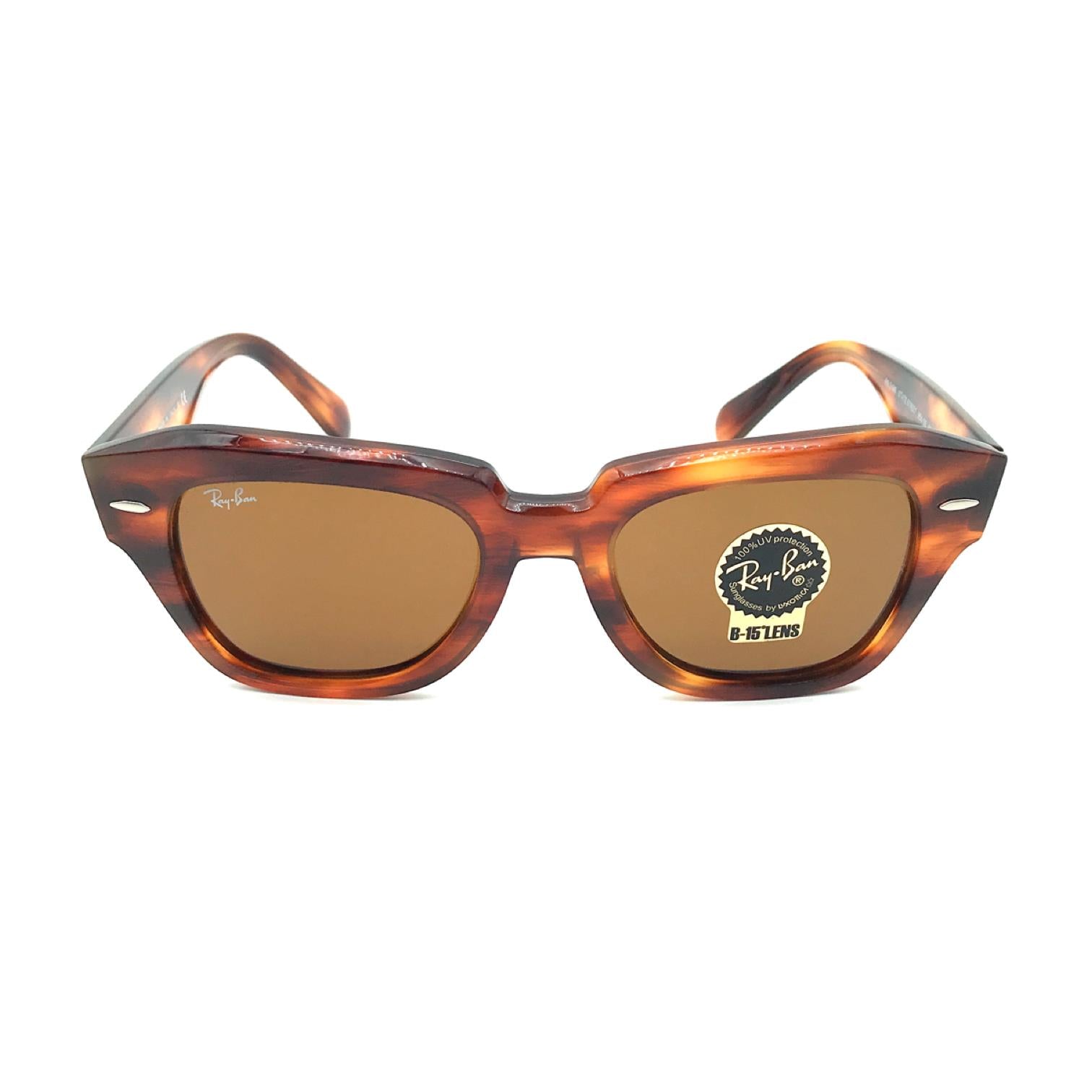 Ray-Ban RB2186 954 33 STATE STREET Kadın Güneş Gözlüğü