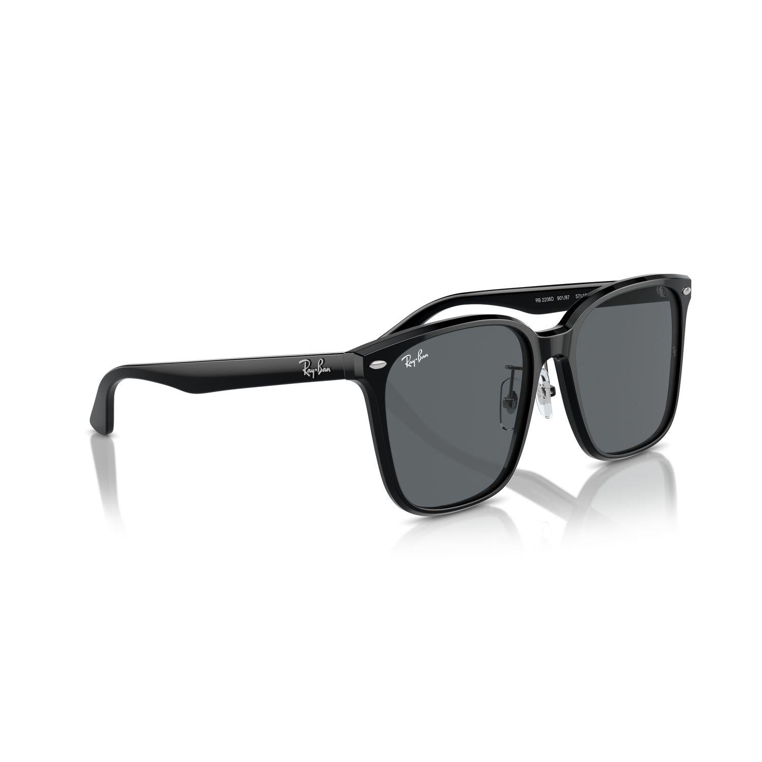 Ray-Ban RB2206D 901/87 57 Unisex Güneş Gözlüğü