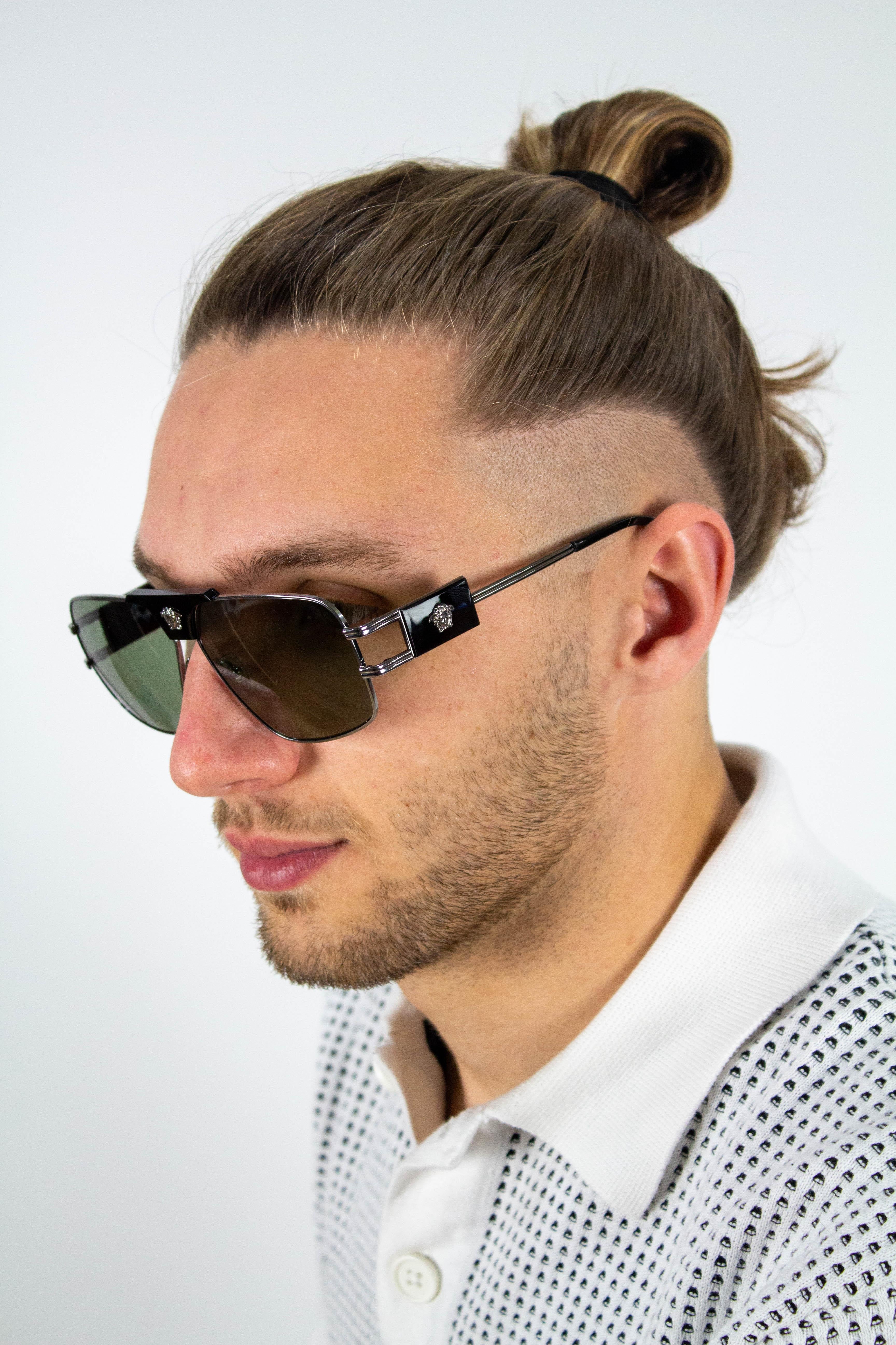 Versace VE2251 1001/2 63 Erkek Güneş Gözlüğü